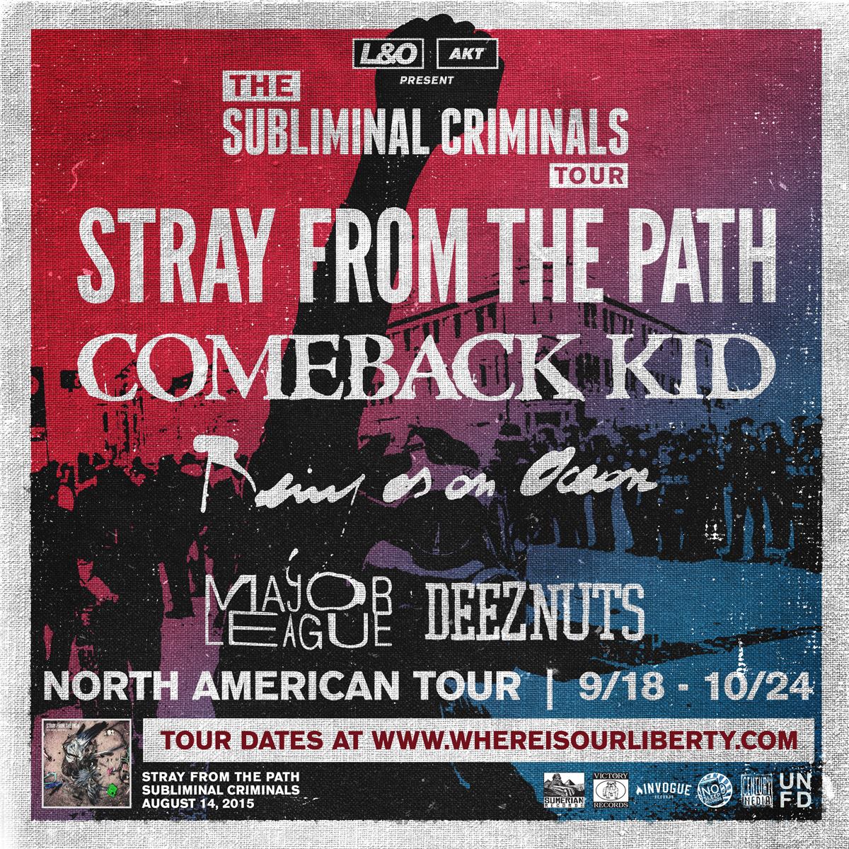 Subliminal Criminals Tour