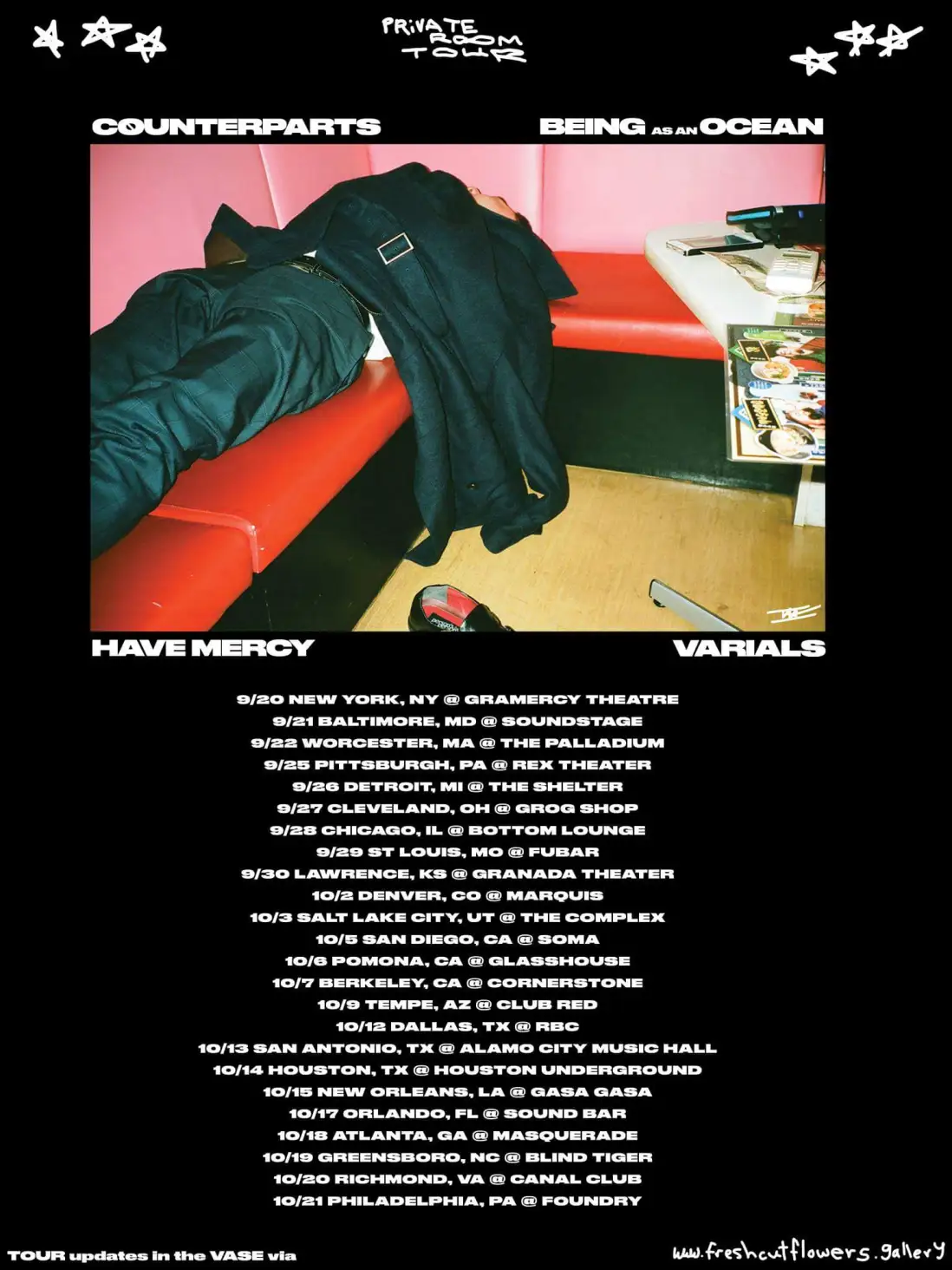 Private Room Co-Headlining Tour